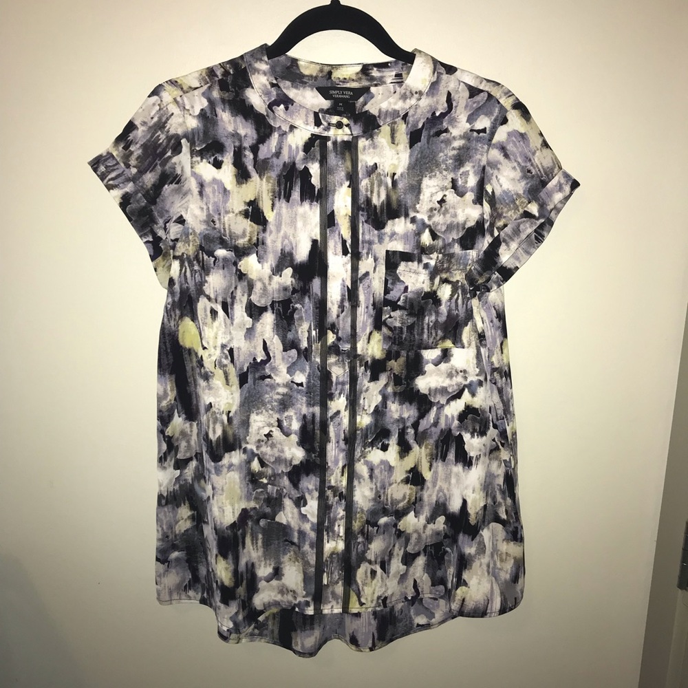 Simply Vera | Vera Wang Short Sleeve Blouse